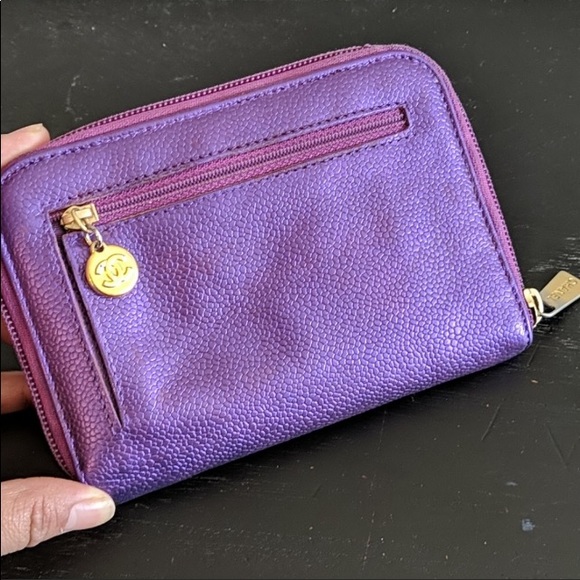 🤍Donated2OurGirl🙏🏼🤍Chanel purple organizer - Picture 3 of 16